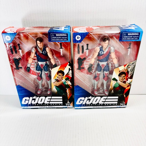 G.I. Joe Classified Series Tomax & Xamot Paoli 6" Action Figures Sealed NIB - Picture 1 of 9